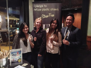 straw free team at outreach event